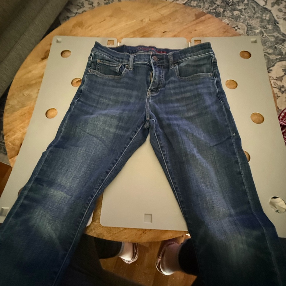 Lucky Brand Dark Blue Straight Leg Jeans